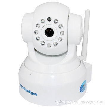 SunEyes T Series Wi-Fi Infrared IP Camera, 0.3 Megapixels, 3.6mm Fixed Focal Lens